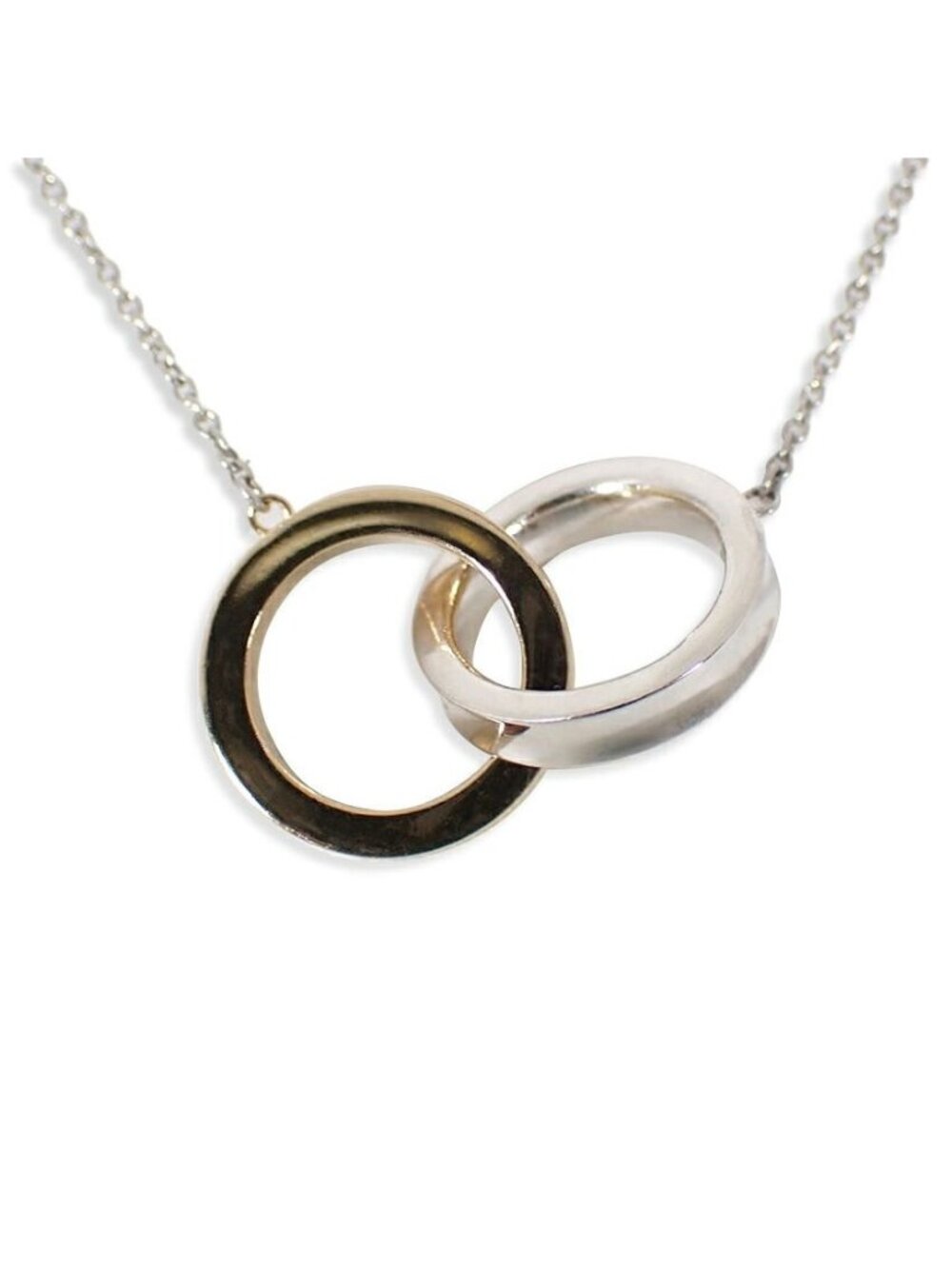 Tiffany & Co 925/750 Interlocking Necklace